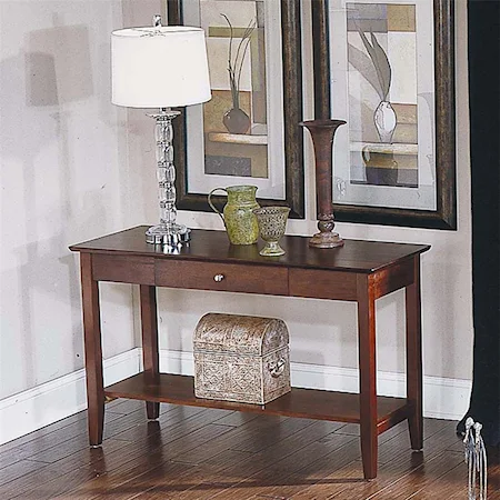 Casual 1 Drawer Sofa Table